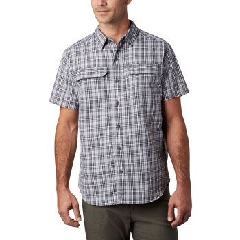 Pánské Košile Columbia Silver Ridge 2.0 Multi Plaid Short Sleeve Černé DKQVGA475